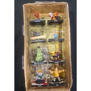 Creepy Freaks WizKids 2003 Game Figure Set w Board Dice Cards No Lid